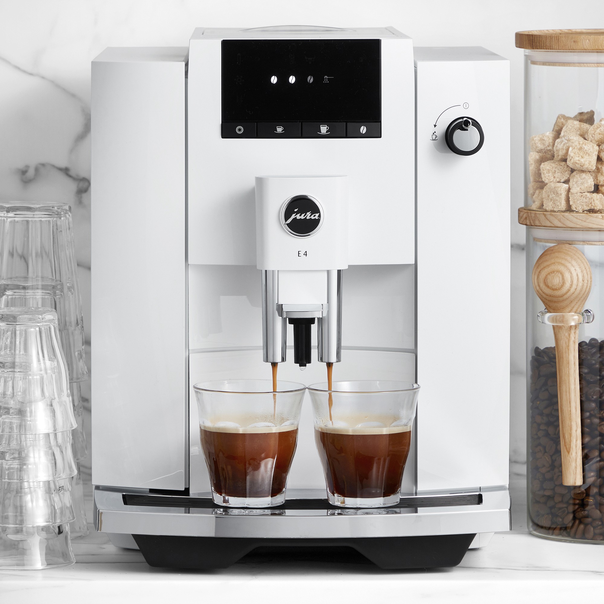 JURA E4 Fully Automatic Espresso Machine Sansujyuku sansujyuku.com