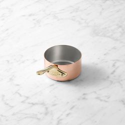Mauviel M'Minis Copper Saucepan, 0.3-Qt.