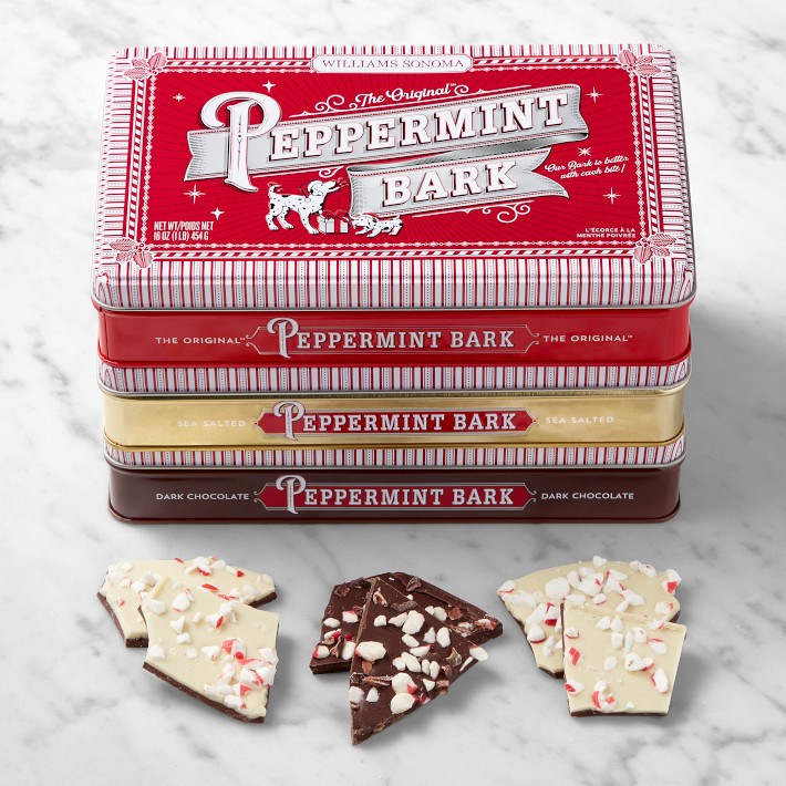 Peppermint Bark Trio: Original, Salted & Dark | Williams Sonoma
