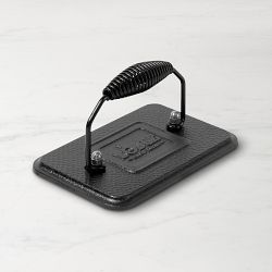 Lodge Seasoned Cast Iron Grill Press, 4.5" x 6.25"