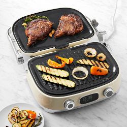 SMEG Multi-Use Grill, Cream