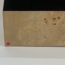 OPEN BOX:Burl Wood Tray, Rectangular