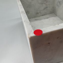 OPEN BOX:Marble Bread Box