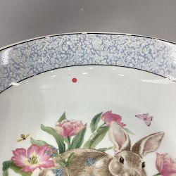OPEN BOX:Garden Flowers Serving Bowl