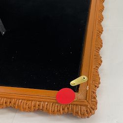OPEN BOX:AERIN Wicker Scalloped Gallery Frame, 11" X 14"