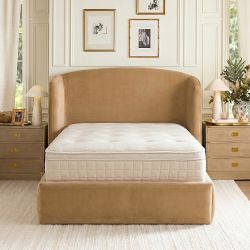Naturepedic Concerto Plush Pillow Top Organic Latex Hybrid Mattress Pillow Top, Queen