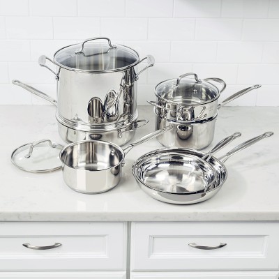 Cuisinart Chef’s Classic Stainless Steel 11-Piece Cookware Set Simolary simolary.com 10