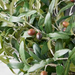 Olive UV Protected Faux Wreath &amp; Garland
