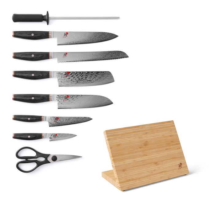 Miyabi Tenmei Easel Knives, Set of 9 | Williams Sonoma