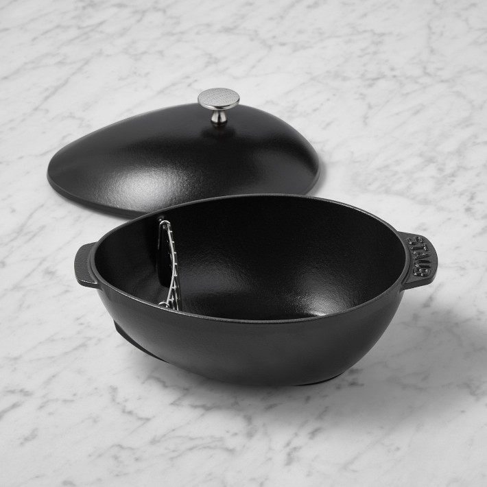 Staub Cast-Iron Mussel Pot | Williams Sonoma