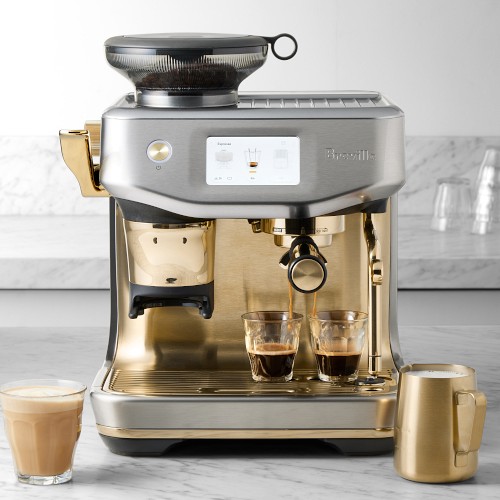 Breville Barista Touch Impress Espresso Machine, Stainless Steel & Brass Simolary simolary.com