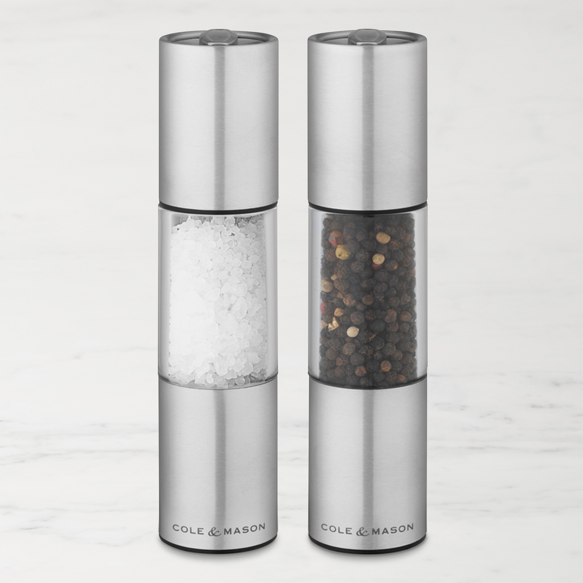 Cole & Mason Oslo Salt & Pepper Mills Set, 7″ simolary.com 5 Cole & Mason Oslo Salt & Pepper Mills Set, 7″ Simolary simolary.com 5