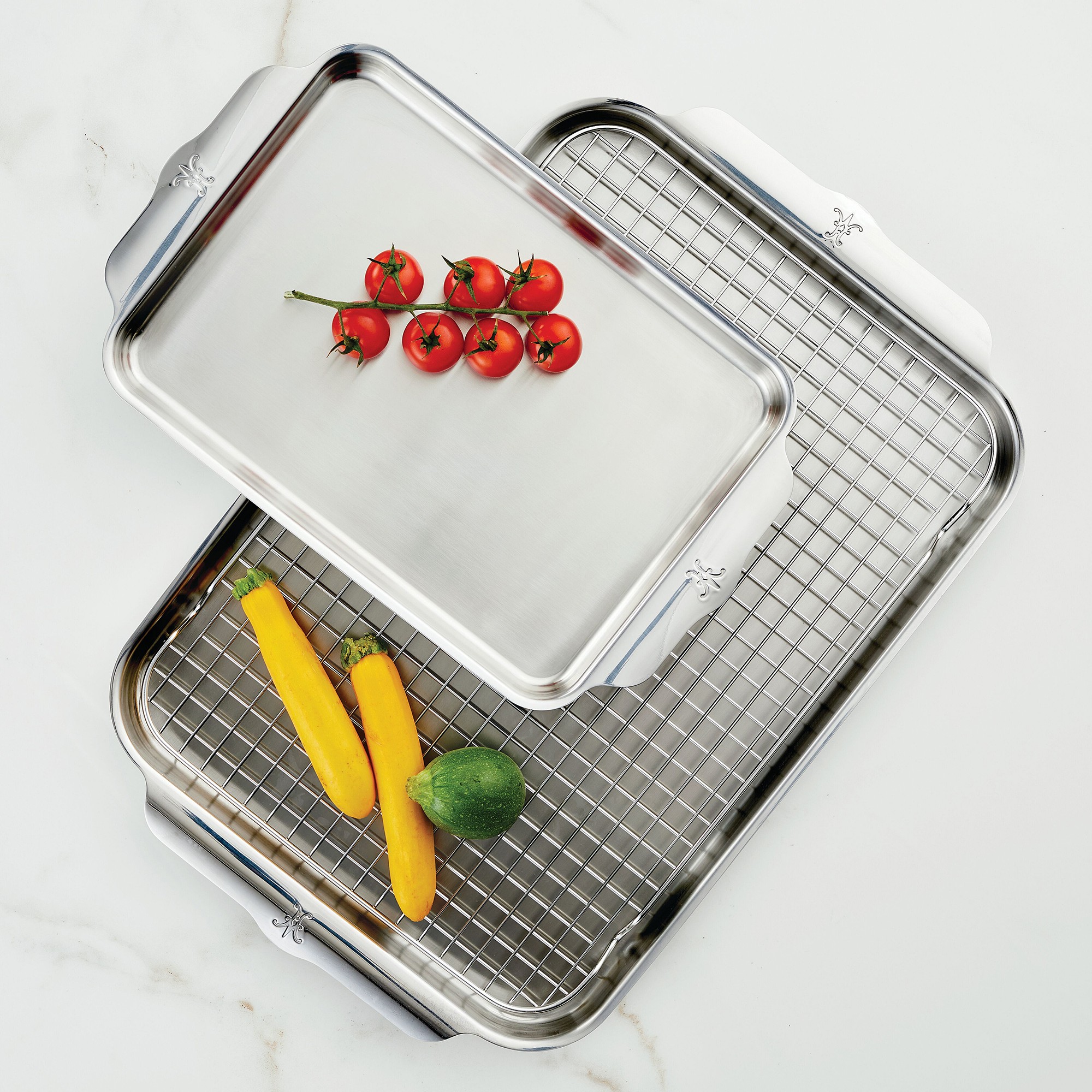 Hestan Provisions OvenBond Stainless-Steel Ovenware, Set of 3 Sansujyuku sansujyuku.com