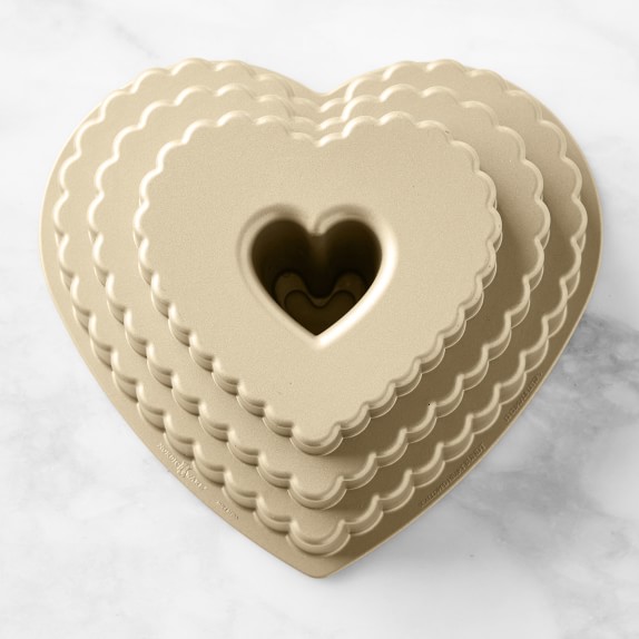 Nordic Ware Scallop Heart Bundt® Cake Pan | Williams Sonoma