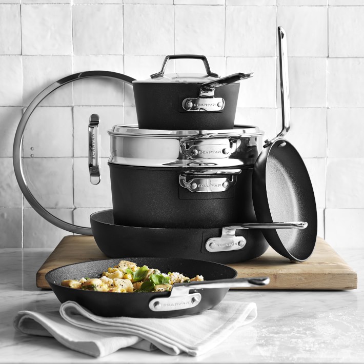 SCANPAN TechnIQ Nonstick 9-Piece Cookware Pots & Pans Sets