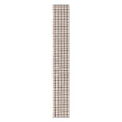 Tonal Plaid Table Runner