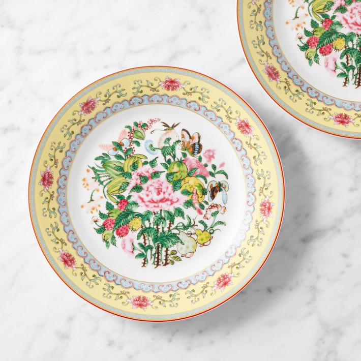 Famille Rose Salad Plates | Williams Sonoma