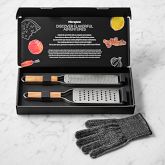 Microplane Master Series Paddle Graters Box Set with Glove, Olivewood Simolary simolary.com 7