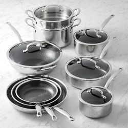 GreenPan™  Premiere Max Stainless-Steel Ceramic Nonstick Hybrid 14-Piece Cookware Set