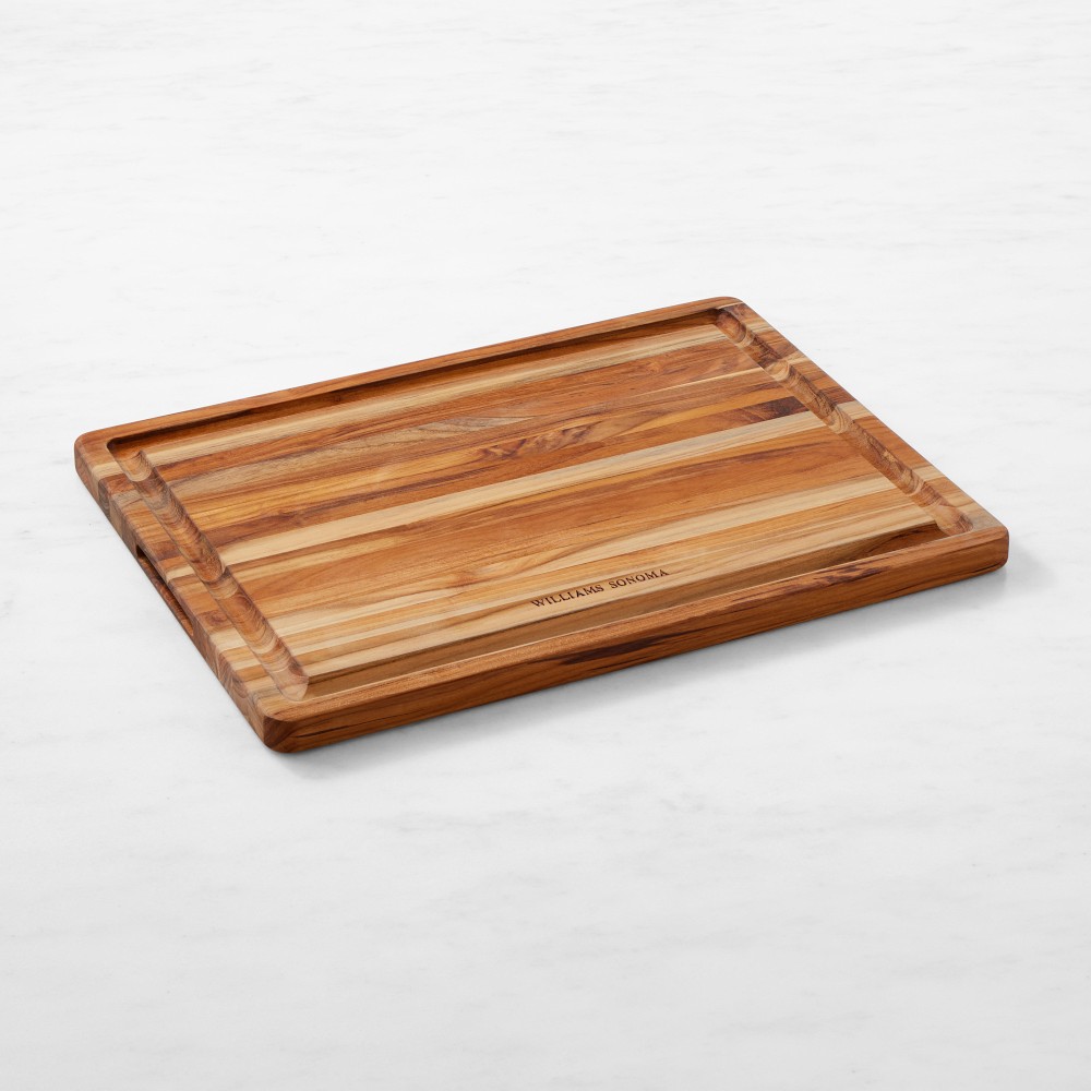 Williams Sonoma Cutting & Carving Board, Teak - Large, 15"x20"