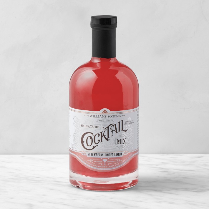 Strawberry Ginger Lemonade Cocktail Mix | Williams Sonoma