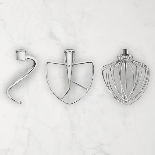 KitchenAid Stainless-Steel 3 Piece Accessory Set for Select Bowl-Lift Stand Mixers Simolary simolary.com