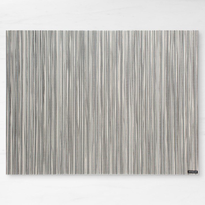 Chilewich Ribweave Placemats, Set of 4, Pearl