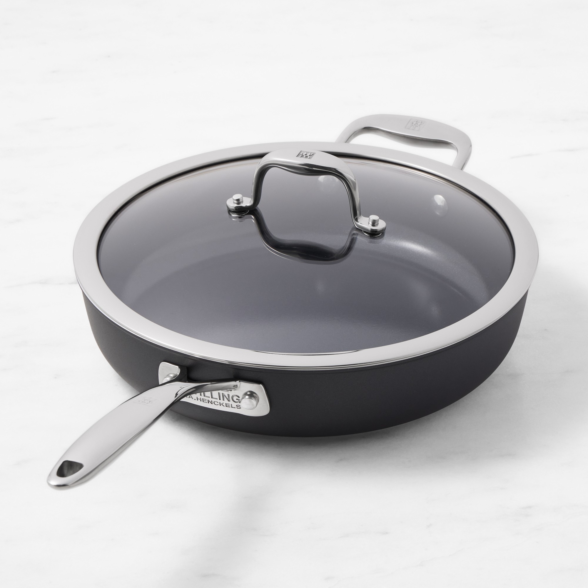 Zwilling Forte Plus Ceramic Nonstick Sauté Pan, 4-Qt. Simolary simolary.com