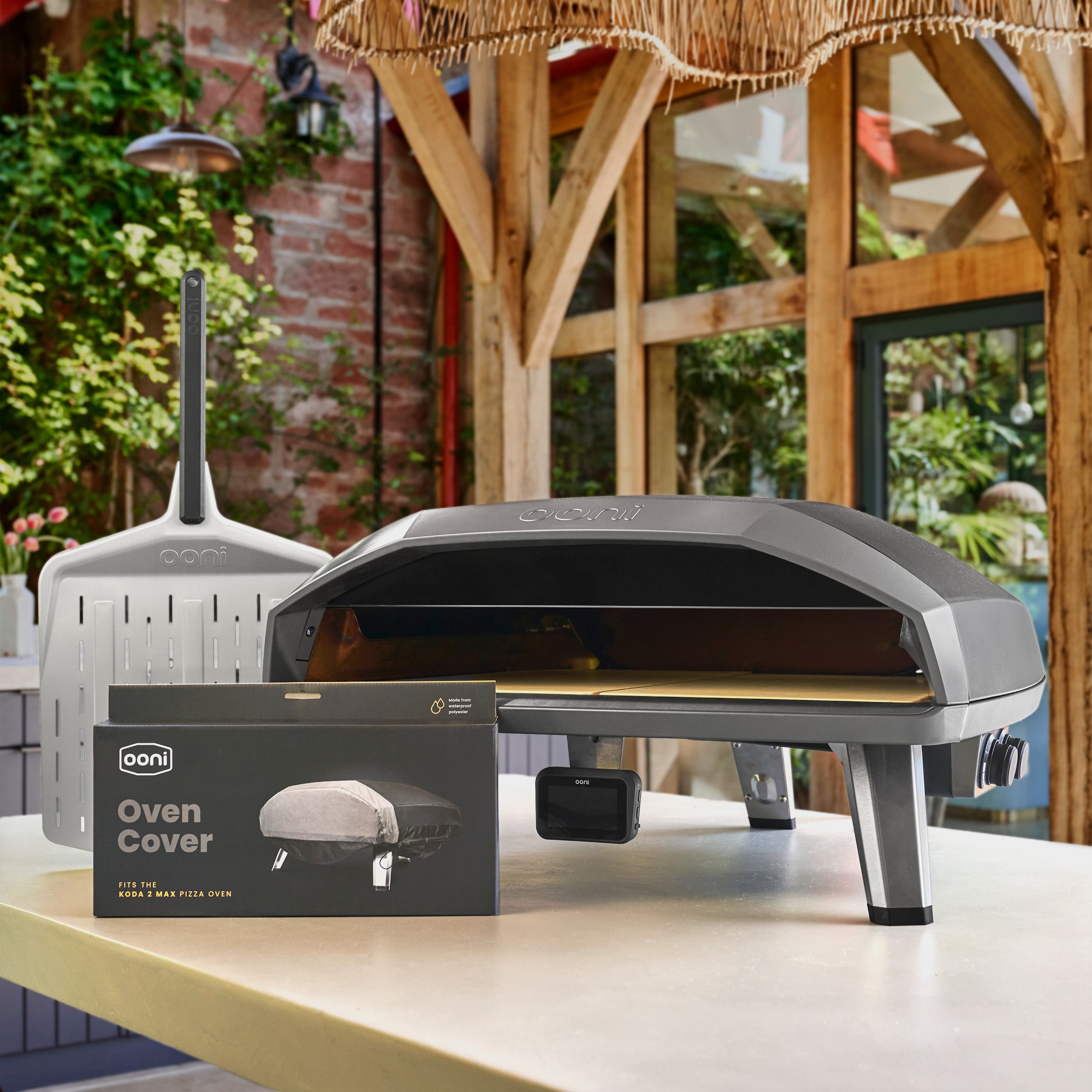 Ooni Koda 2 Max Gas Powered Pizza Oven Bundle Sansujyuku sansujyuku.com
