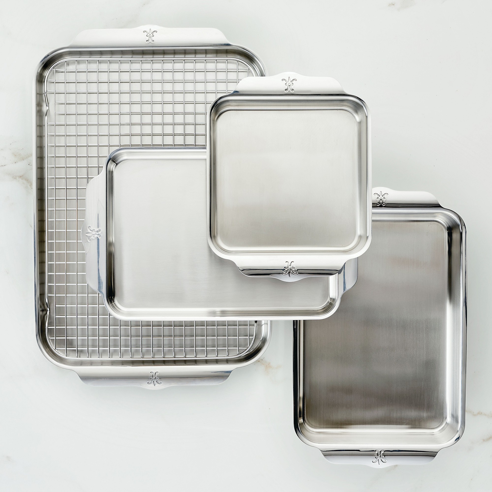 Hestan Provisions OvenBond Stainless-Steel Ovenware, Set of 5 Simolary simolary.com