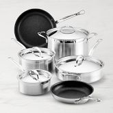 Hestan ProBond Forged Professional Clad Stainless-Steel TITUM Nonstick 10-Piece Cookware Set Simolary simolary.com 8