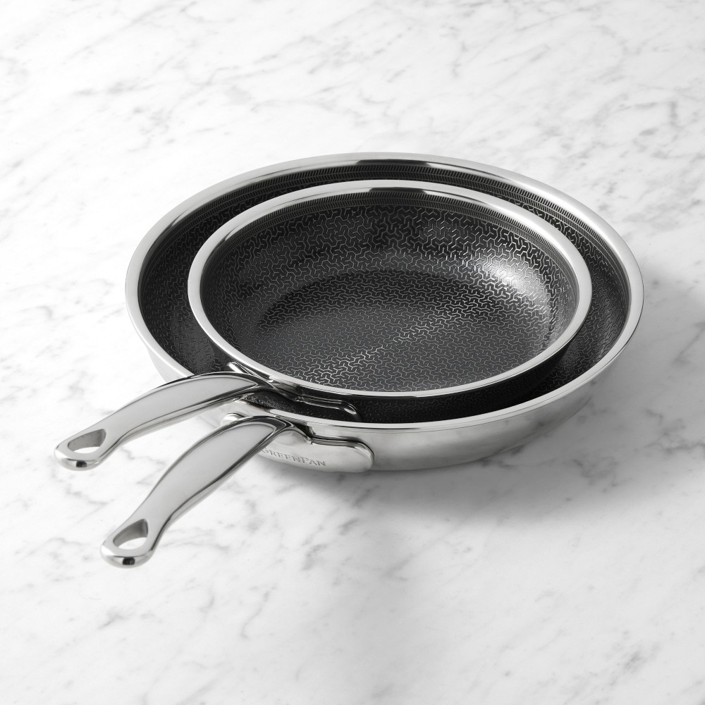 Nonstick Fry Pan, Set of 2 - 8" & 10"