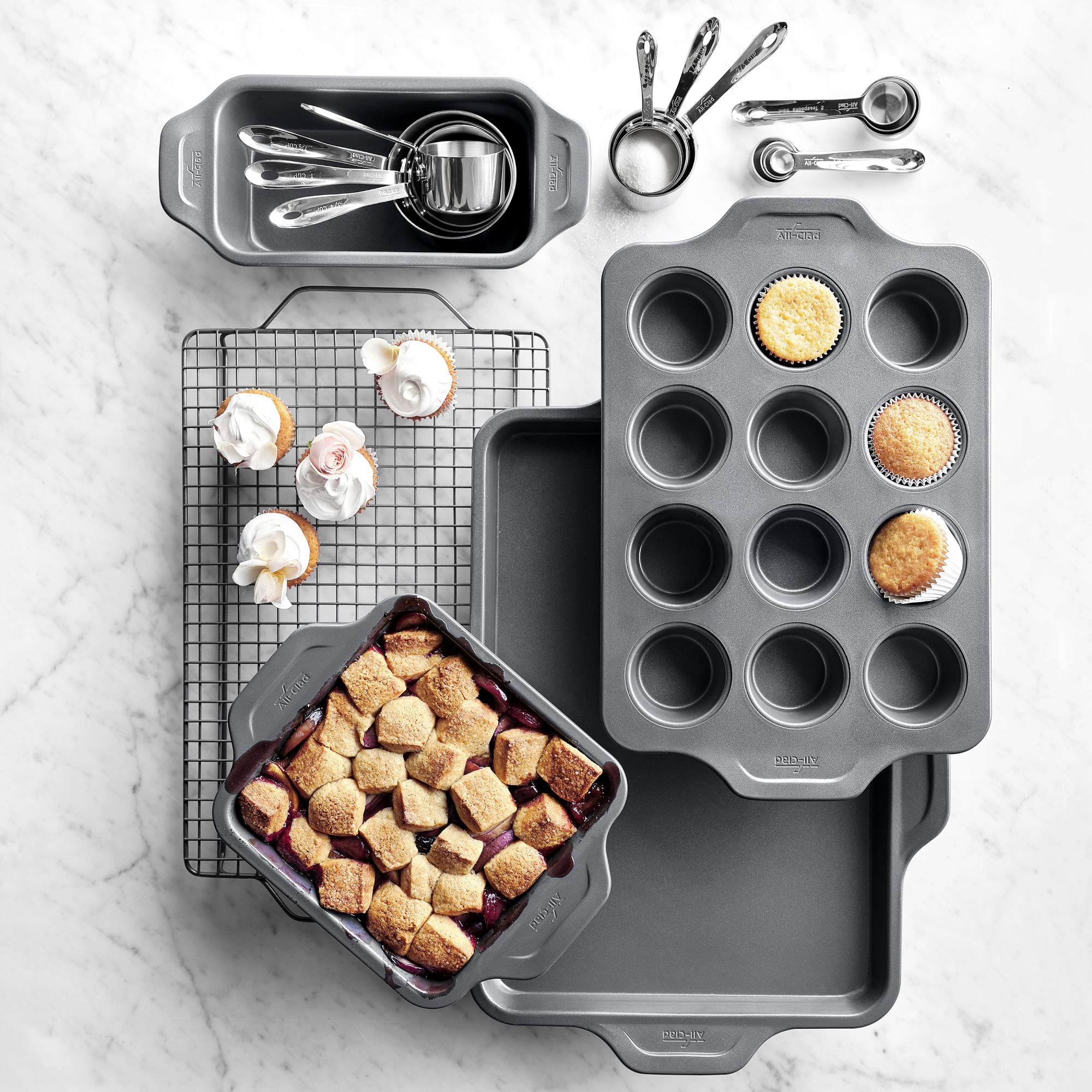 All-Clad Nonstick Pro Release Bakeware, Set of 5 Sansujyuku sansujyuku.com