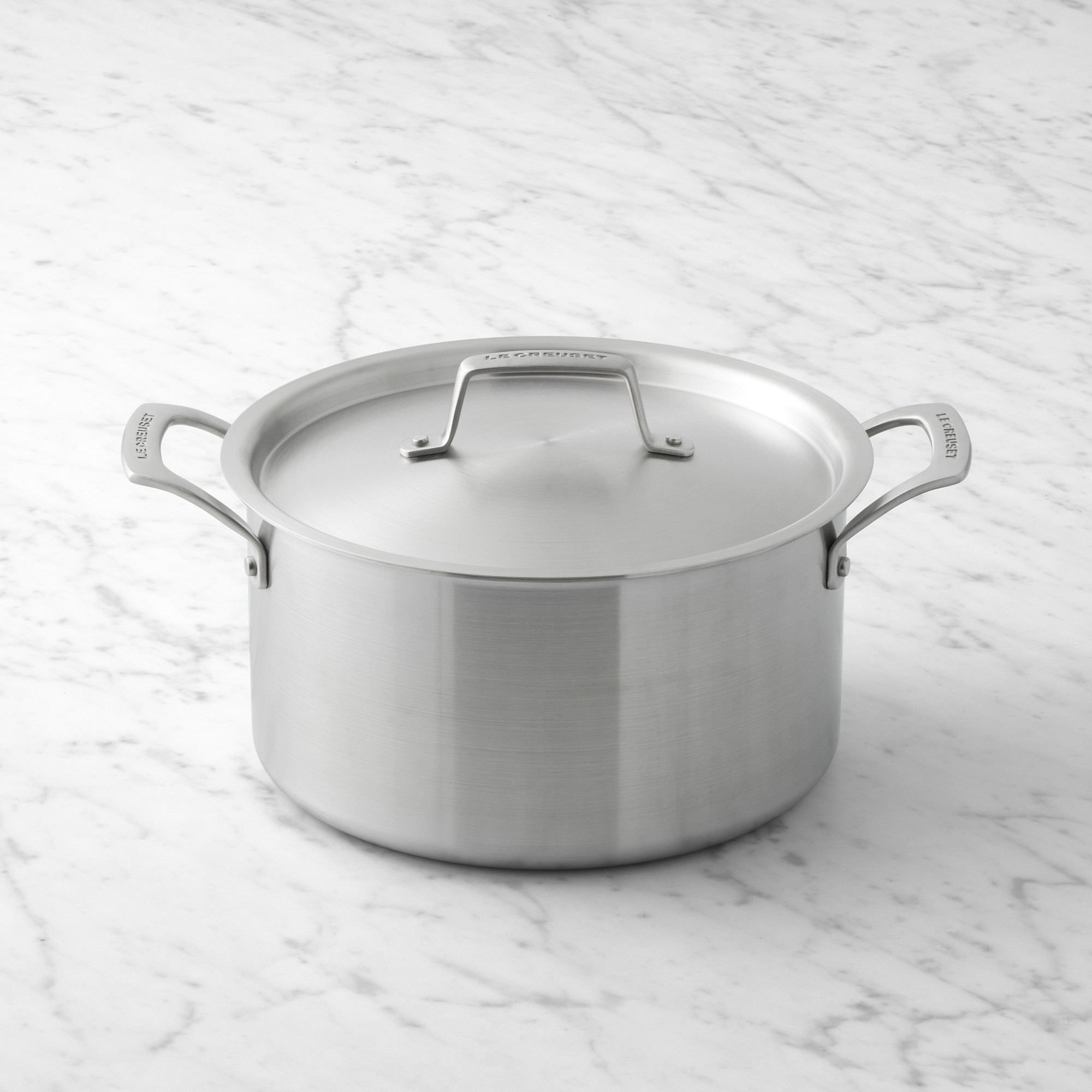 Le Creuset Essential Stainless-Steel Stockpot Sansujyuku sansujyuku.com