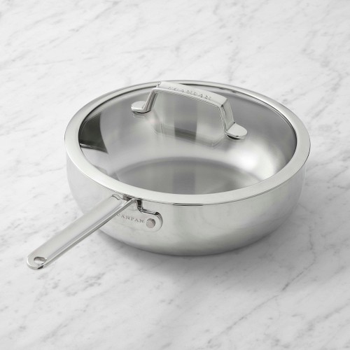 SCANPAN TSS+ S Stainless-Steel Sauté Pan, 2.75-Qt Simolary simolary.com