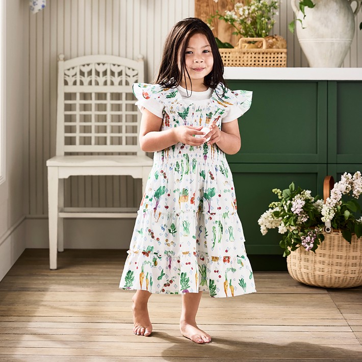 Hill House Farmer's Market Kids' Apron | Williams Sonoma