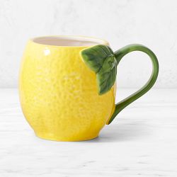 Williams Sonoma Lemon Figural Mug