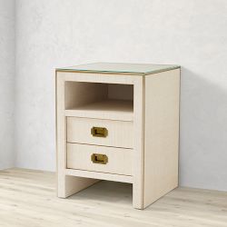 Claremont 2-Drawer Nightstand (21")