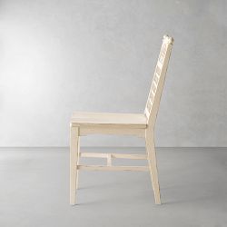 Hill House x Williams Sonoma Home Carved Tulip Dining Side Chair