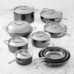 Hestan NanoBond® Titanium Stainless-Steel 17-Piece Cookware Set