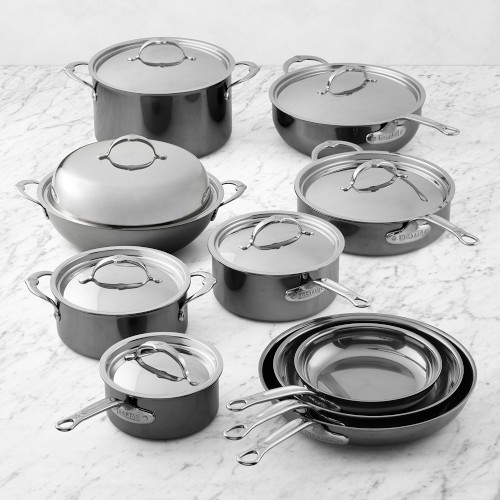 Hestan NanoBond® Titanium Stainless-Steel 17-Piece Cookware Set