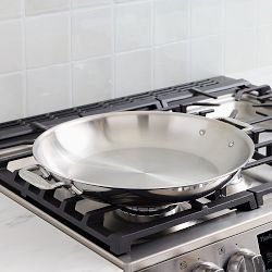 All-Clad  D3® Tri-Ply Stainless-Steel Paella Pan, 14"