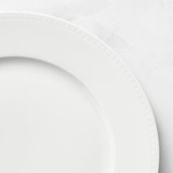 Apilco Beaded Hemstitch Porcelain Dinnerware Sets