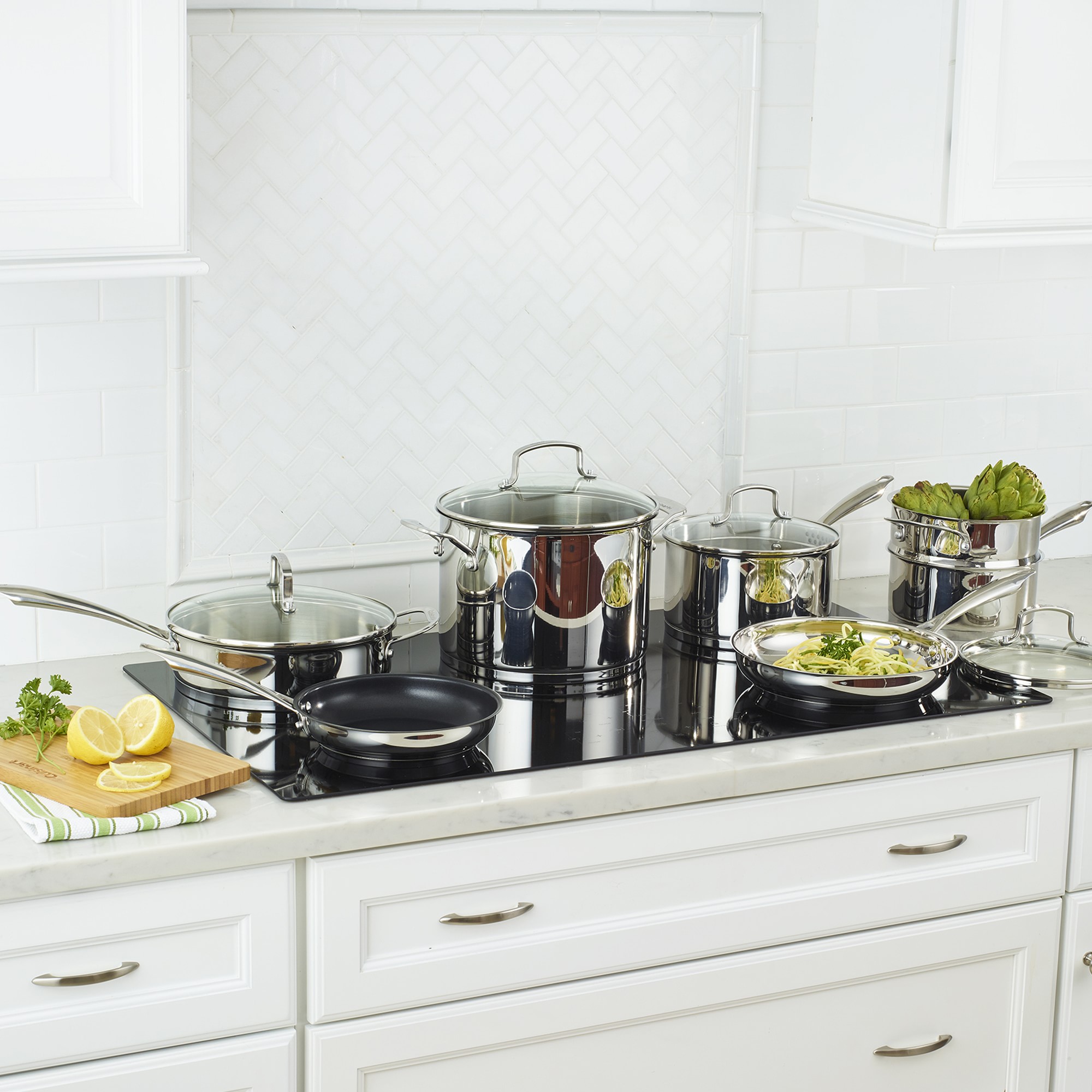 Cuisinart Professional Series Stainless-Steel 11-Piece Cookware Set Sansujyuku sansujyuku.com