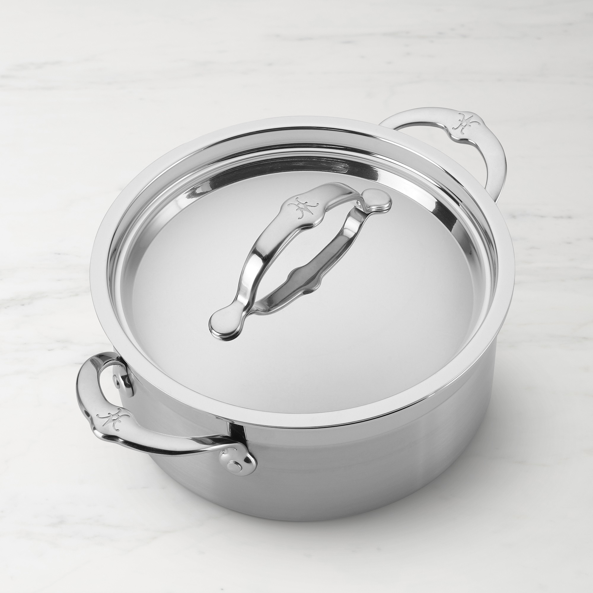 Hestan ProBond Forged Professional Clad Stainless-Steel Soup Pot, 3-Qt. Sansujyuku sansujyuku.com