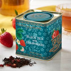 Fortnum & Mason Black Tea with Strawberry Tin | Williams Sonoma