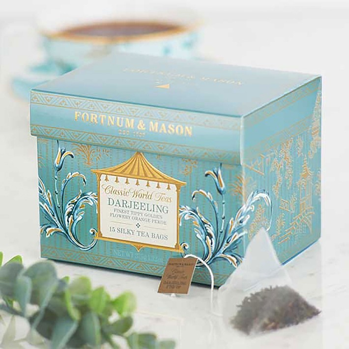 FORTNUM&MASON ダージリン Fortnum & Mason Darjeeling Tea Bags | Williams Sonoma
