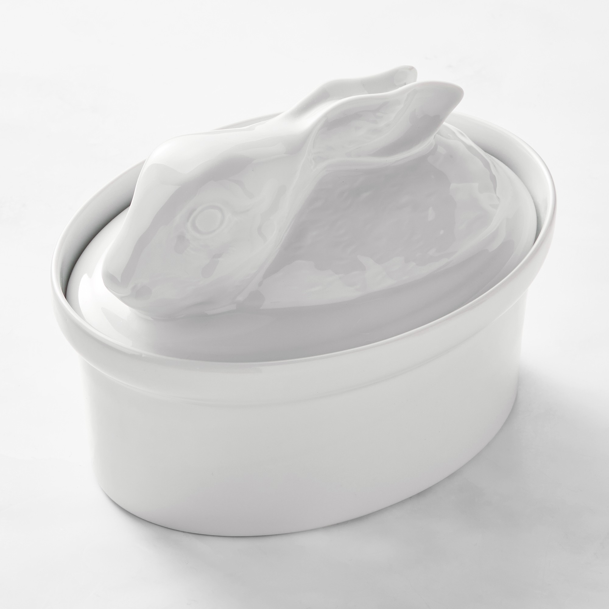 Apilco Porcelain Hare Casserole Dish Simolary simolary.com
