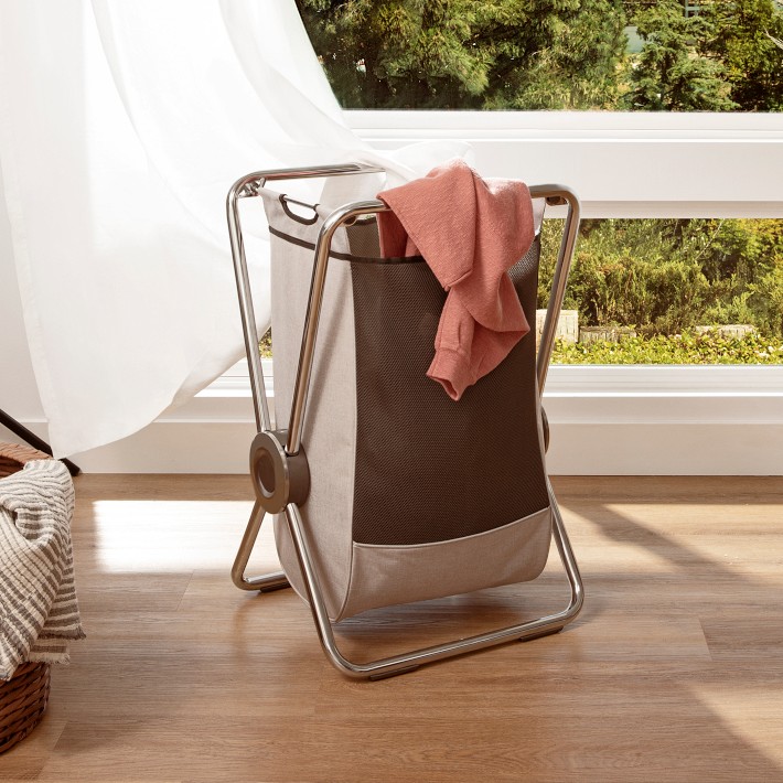 simplehuman™ X-Frame Hamper | Williams Sonoma