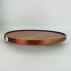 OPEN BOX:Hold Everything Lazy Susan Ashwood, Small